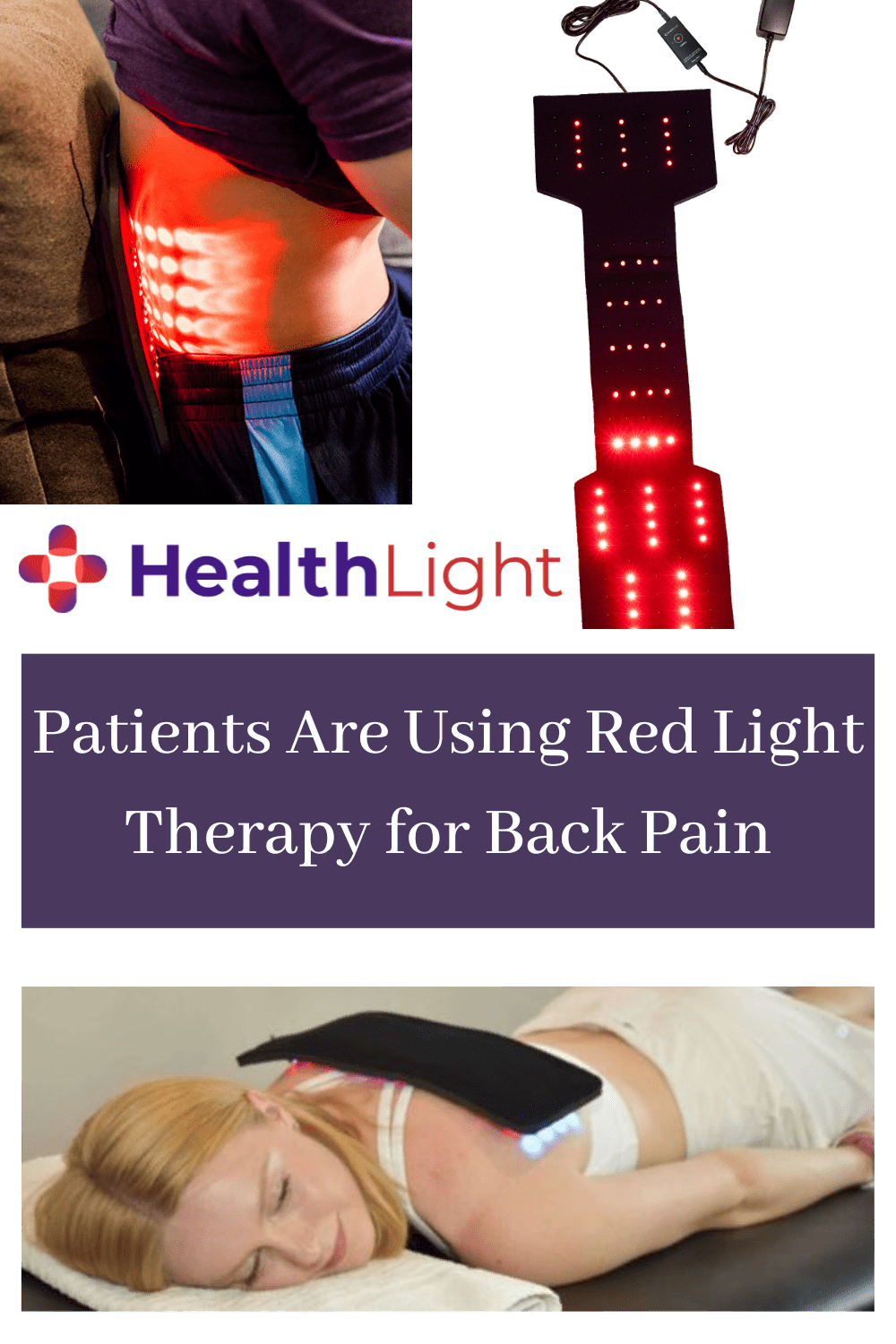 Patients Are Using Red Light Therapy for Back Pain SBB